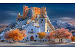 The Castle of Hornos de Segura, an Animal Photo by ZinetroN