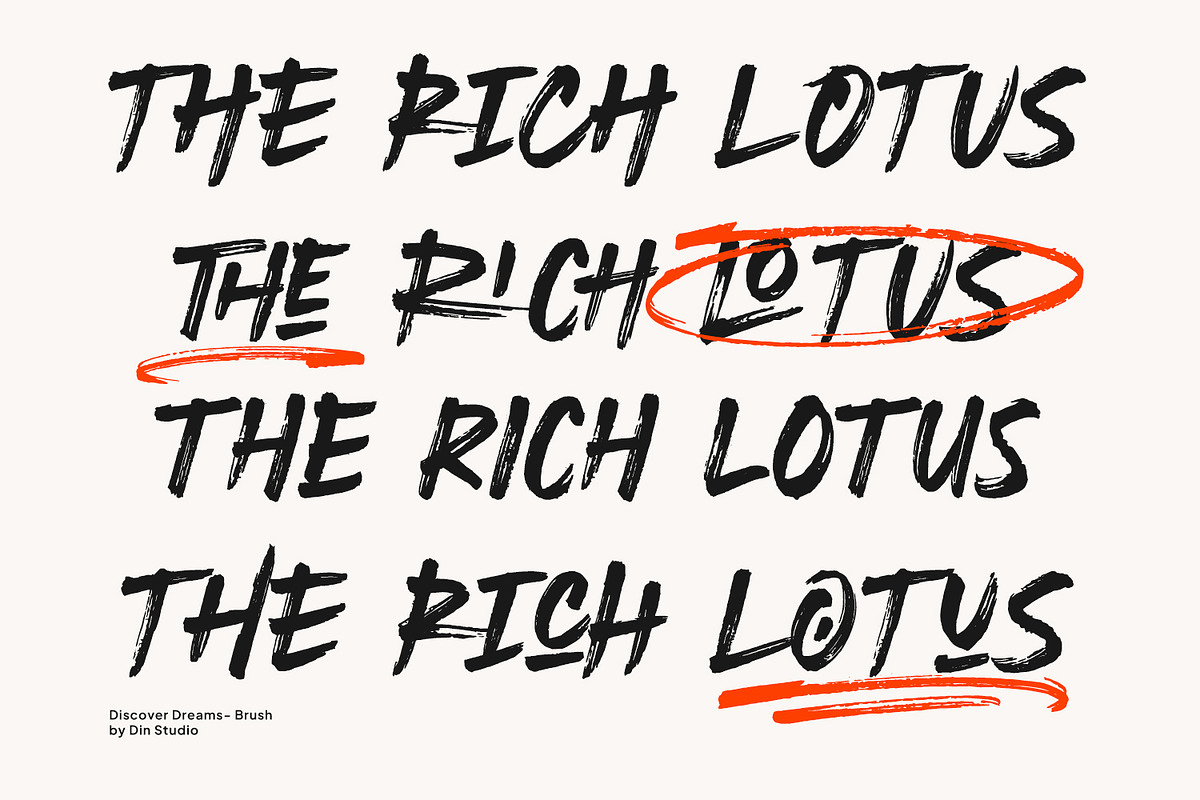 Discover Dreams, a Script Font by din-studio.com (Photo 5 of 21)