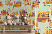 Autumn farm market patterns, a Pattern Graphic by Carpet Tapete Pretzel (Thumbnail 11 of 14)