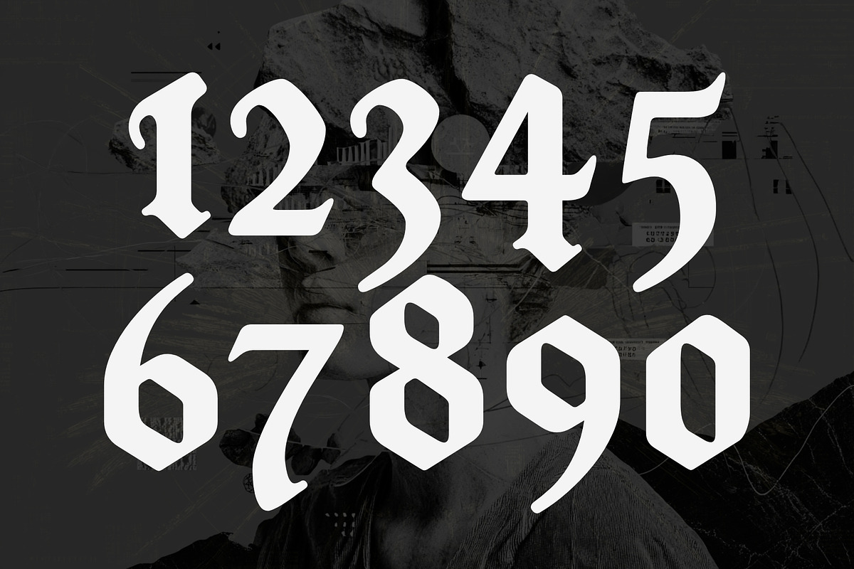Frostbane - Gothic Blackletter Font, a Blackletter Font by HipFonts (Photo 3 of 9)