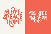 More Christmas - Modern Serif Font, a Serif Font by SaktiAvellin (Thumbnail 6 of 10)
