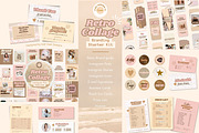 Retro Collage Branding Starter Kit, a Social Media Template by Hell Yeah Designs (Thumbnail 1 of 22)