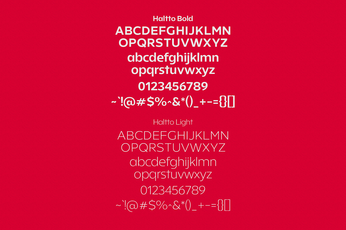 Haltto Sans Serif Font, a Sans Serif Font by Maulana Creative (Photo 5 of 8)
