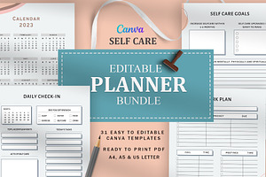 Editable Planner Bundle Vol.21