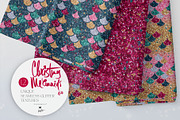 Mermaid Glitter Textures, a Pattern Graphic by KaramfilaS (Thumbnail 1 of 15)