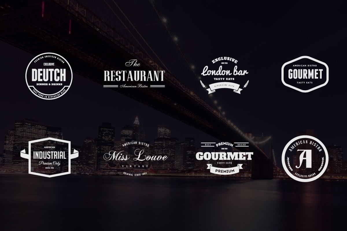 Vintage Logos Labels & Badges, a Branding & Logo Template by Design District (Photo 34 of 76)