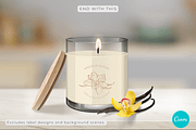 Candle Jar Mockup for Canva, a Household Mockup by Mockup Scene (Thumbnail 10 of 22)