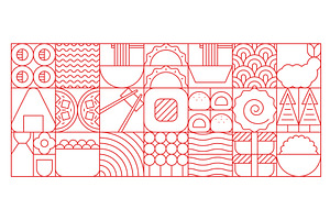 Japanese cuisine food, a Food Illustration by Vector Tradition