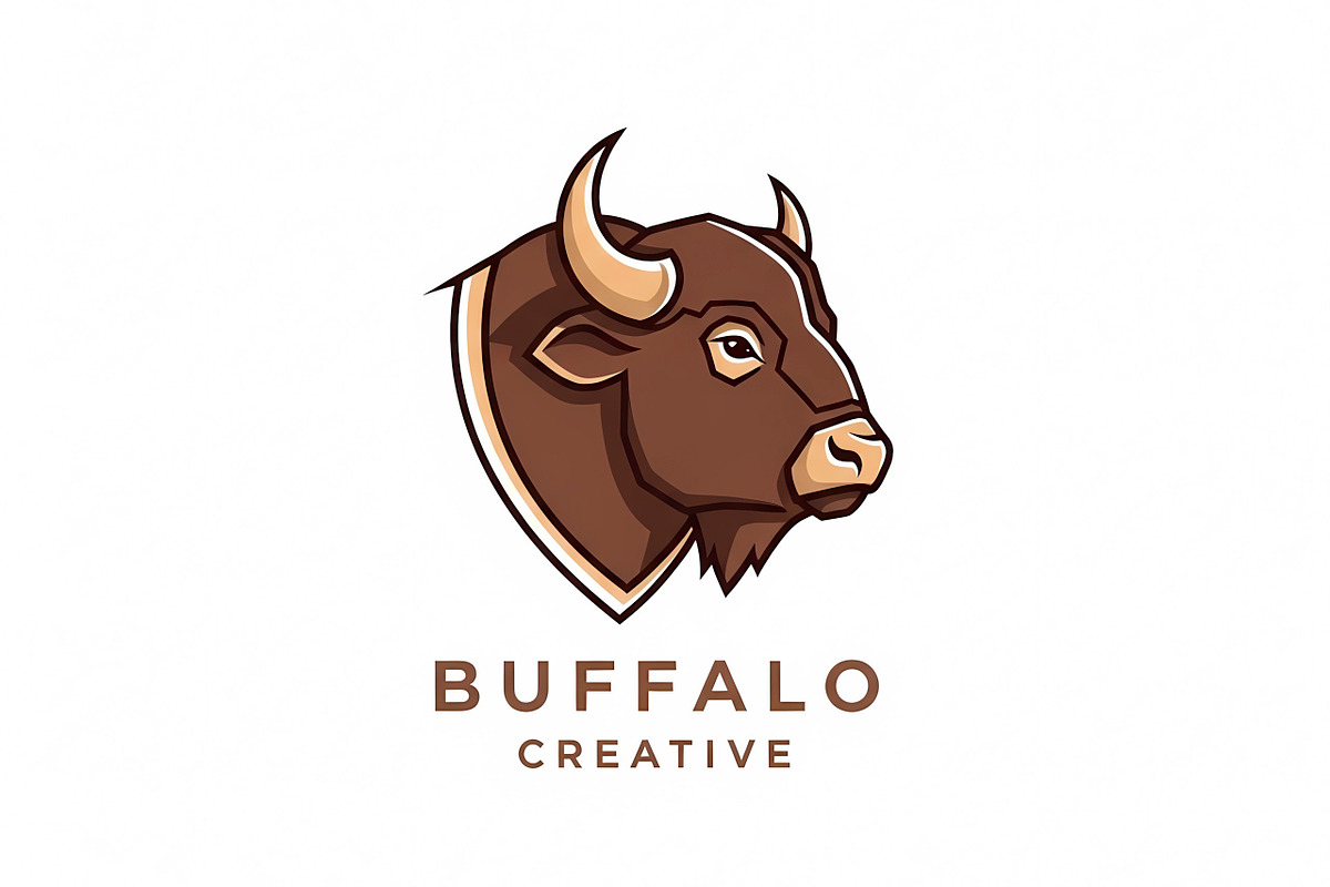 Buffalo Creative Logo, a Branding & Logo Template by Logocreative (Photo 1 of 2)