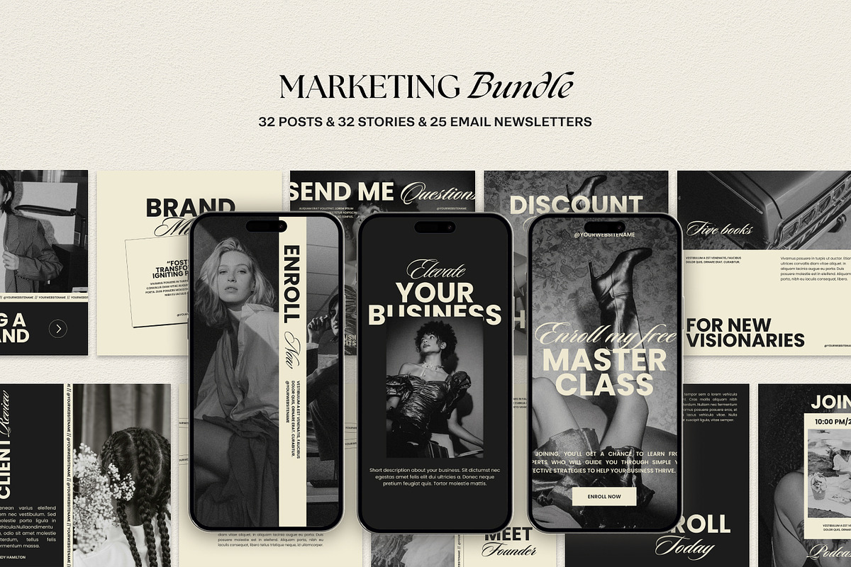 Cyllene | Showit & Canva Template, a Landing Page Template by Lavinia Visuals (Photo 1 of 10)