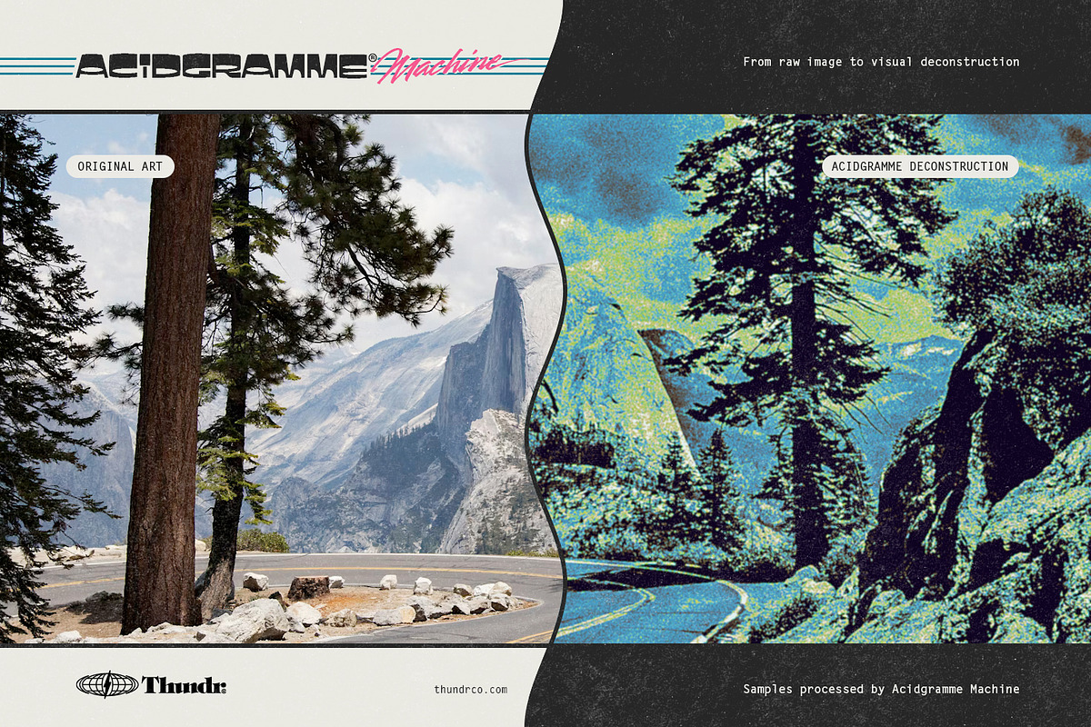 Acidgramme | Vintage Acid Graphics, a Layer Style Add-On by Thundr Co. (Photo 7 of 24)
