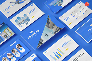 Aviation & Flight School PowerPoint, a Presentation Template by Pixslides