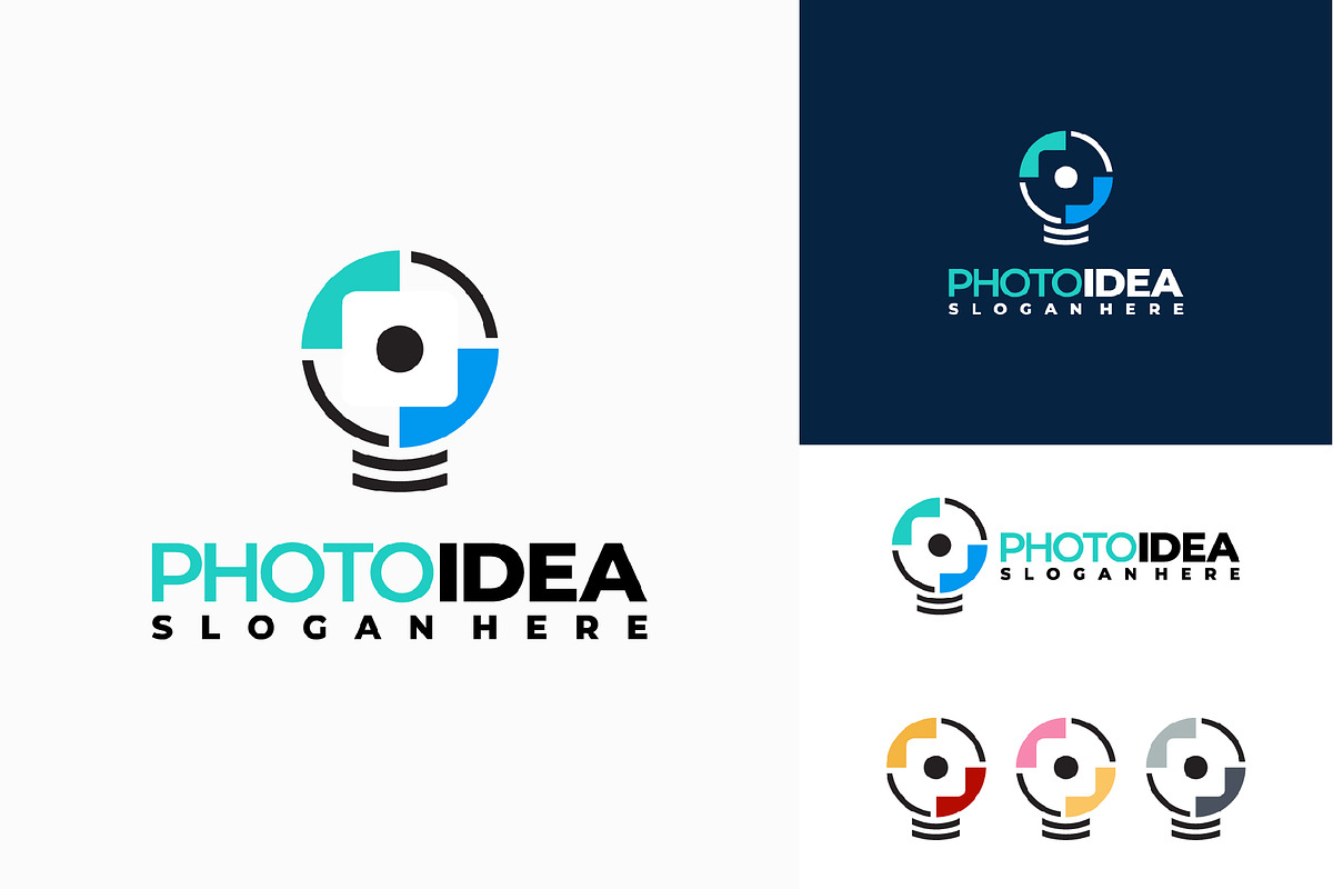 Set of Photography Idea logo designs, a Branding & Logo Template by Lucky Creative (Photo 4 of 5)