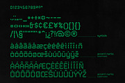Levitate | Electronic Display Type, a Sans Serif Font by wendyleftmealone (Thumbnail 4 of 7)