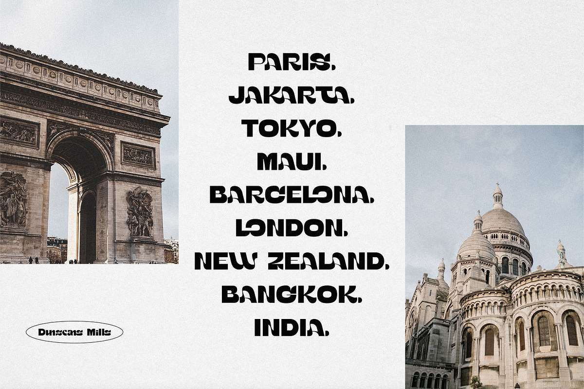 Dunscans Mills - Modern Bold Sans, a Sans Serif Font by Cruzine (Photo 2 of 10)