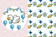 Silly Goose Party Clipart, an Animal Illustration by TheClipAtelier (Thumbnail 3 of 3)