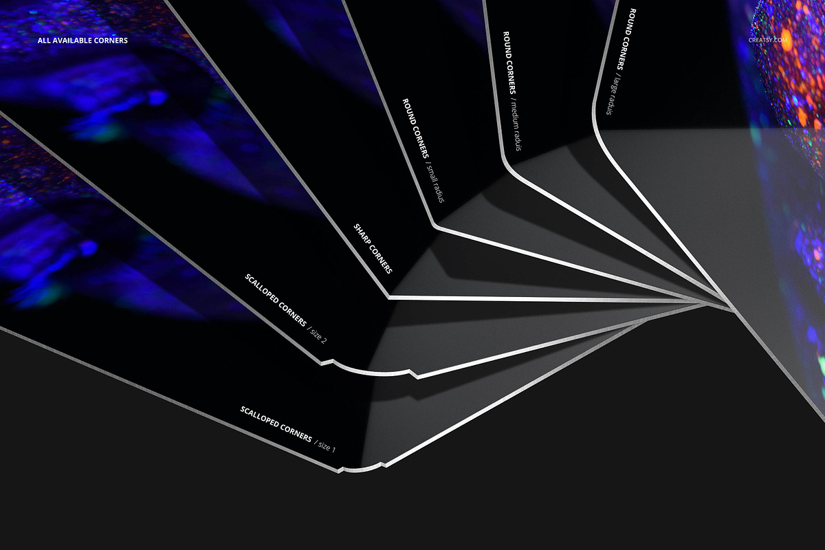 Aluminum Print Closeups Mockup Set, a Product Mockup by creatsy5 (Photo 5 of 9)