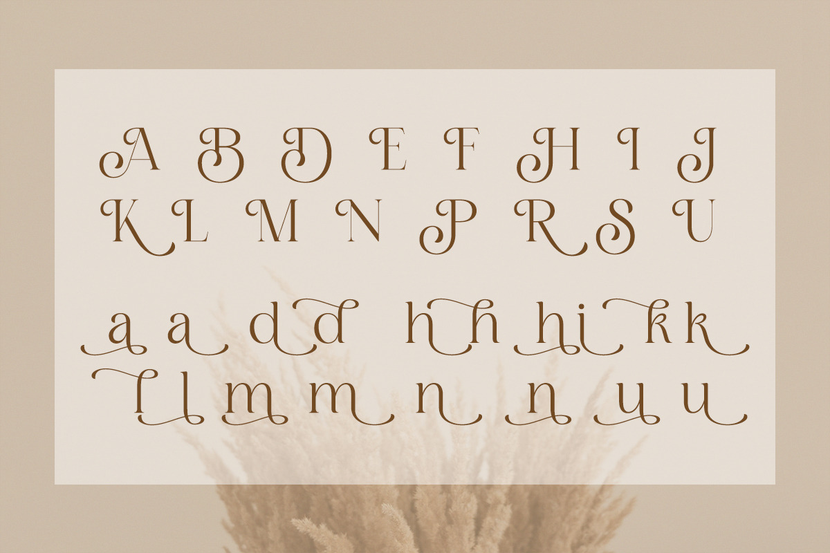 Silkydusk - Luxury Modern Serif Font, a Serif Font by Qweera Studio (Photo 9 of 12)