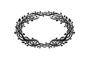 Nature Wreath Frame Vector Bundle, an Illustration by jahid234 (Thumbnail 5 of 51)