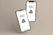 Rose Gold Iphone 11 Mockup, an iPhone Mockup by AnagramDesign (Thumbnail 2 of 5)