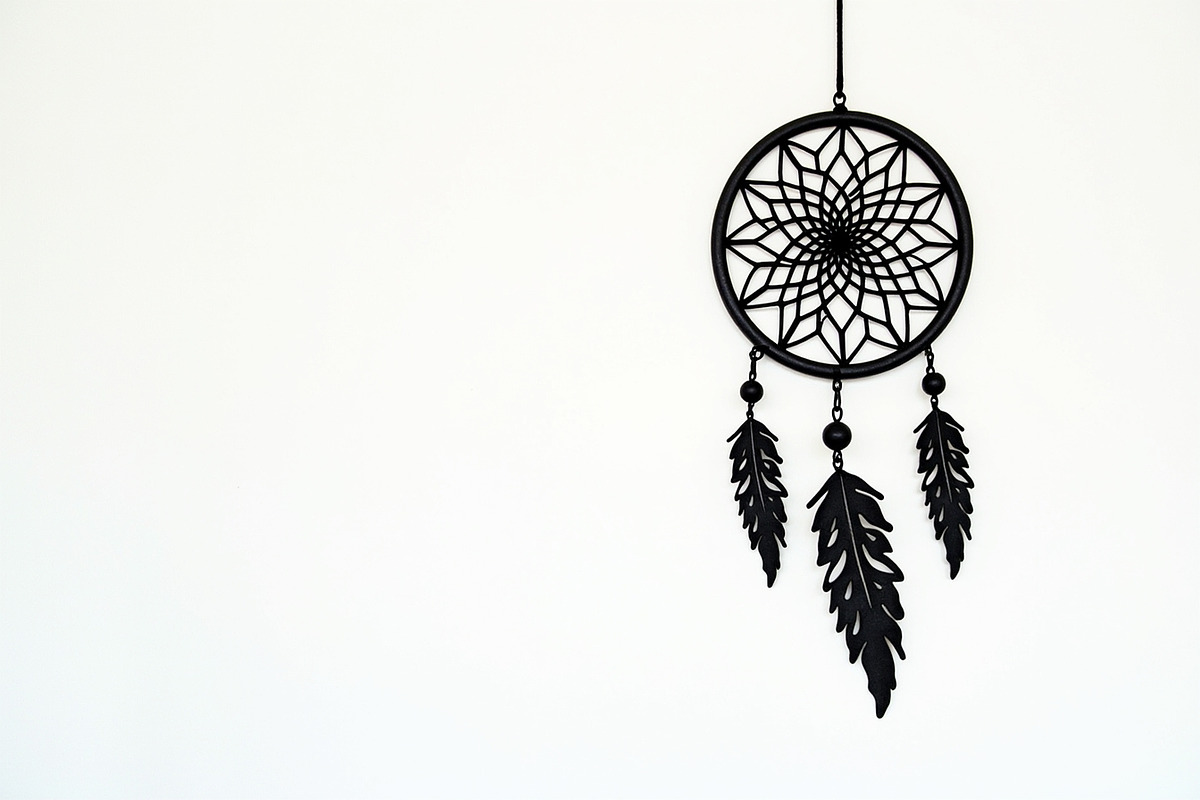 Scandinavian Unique Dreamcatcher, an Illustration by Amazin_art (Photo 25 of 26)
