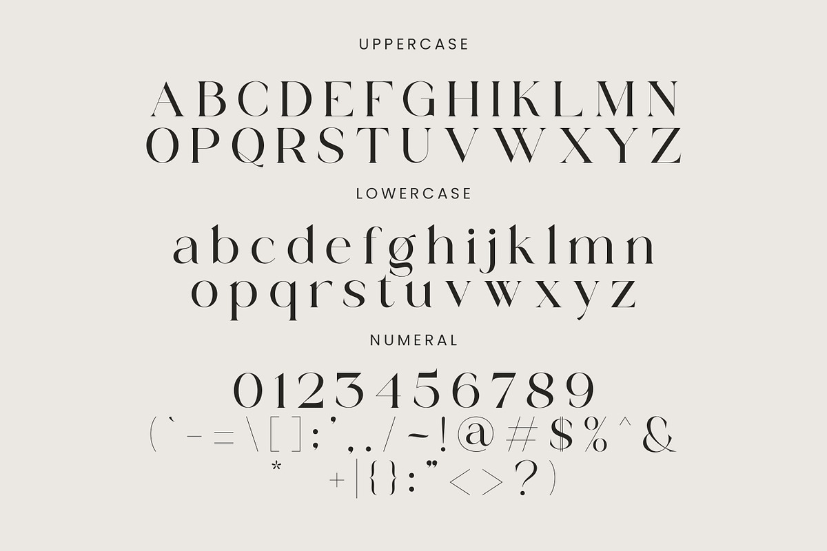 Volgarie - Modern Serif Font, a Serif Font by Flawless And Co (Photo 4 of 10)