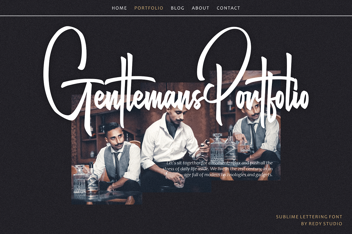 Sublime Lettering Font, a Script Font by RedyStudio (Photo 2 of 18)