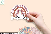 Boho Mental Health Sticker Bundle, a Graphic by Designer302 (Thumbnail 2 of 22)