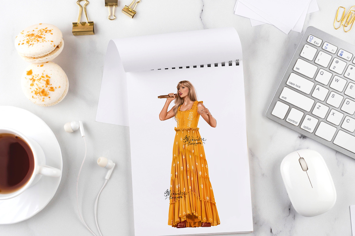 Taylor Swift Illustration, a Person Illustration by BigArtLab (Photo 2 of 3)