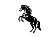 Black Horse Silhouette Bundle, an Illustration by jahid234 (Thumbnail 22 of 31)