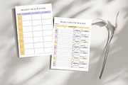 House Management Planner Canva, a Print Template by Designmela01 (Thumbnail 7 of 7)