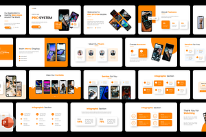 Pro - Mobile App & Saas Presentation, a Presentation Template by Hammad Arif