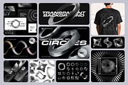 Chrome 3D Bundle 360+ elements, an Object Graphic by assetpro.design (Thumbnail 2 of 6)