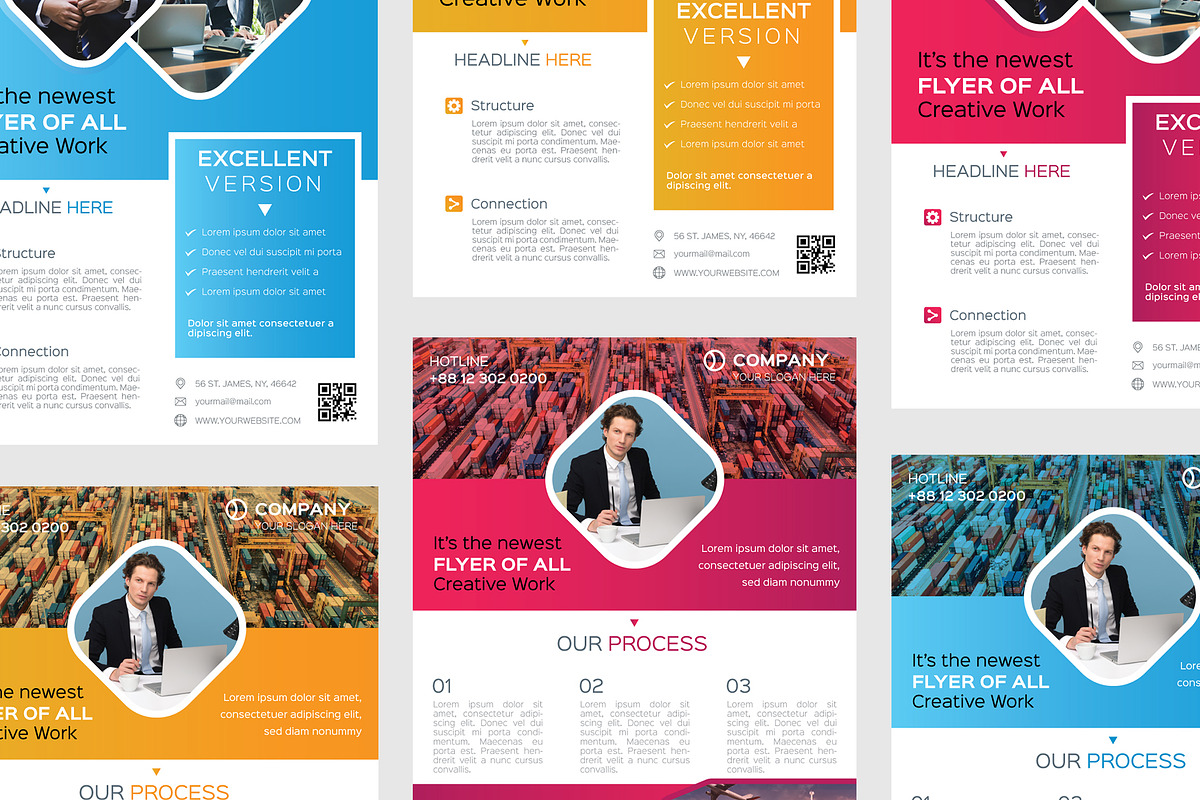 Corporate Flyer, a Flyer Template by ideaz_sabbir (Photo 3 of 11)