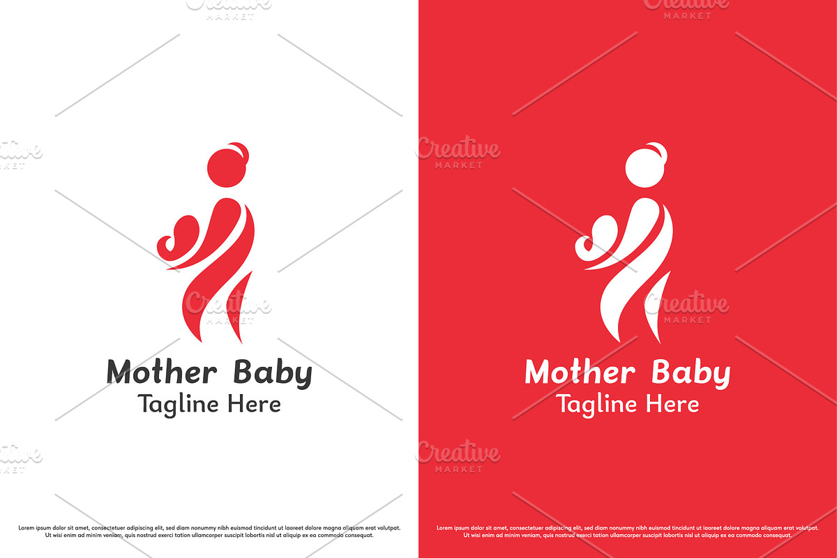 Mother charity logo design template, a Branding & Logo Template by Morvana Crew (Photo 1 of 2)