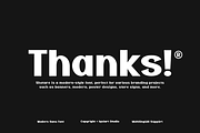 Shotare - Bold Sans Display Typeface, a Sans Serif Font by Iqsiart Studio (Thumbnail 13 of 13)