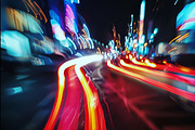 Motion Curvy Urban Roads. 77 images, an Abstract Photo by Handmadefont (Thumbnail 11 of 15)