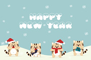 Snow Winter Decorative Font, a Font by Fox7 By Rattana (Thumbnail 6 of 8)