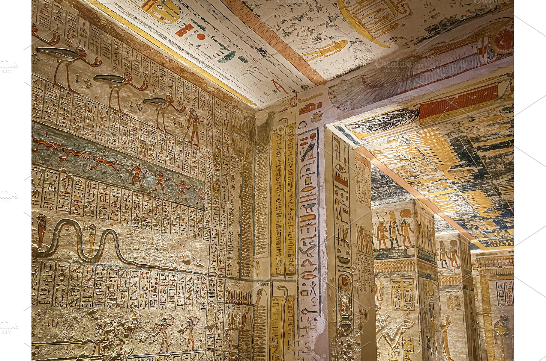 Tomb of Memnon KV9 in the Egyptian, an Architecture Photo by TatsianaSalauyova