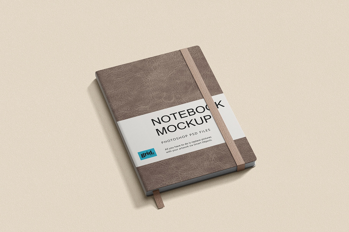 Notebook Mockup, a Product Mockup by Sweetdady (Photo 4 of 5)