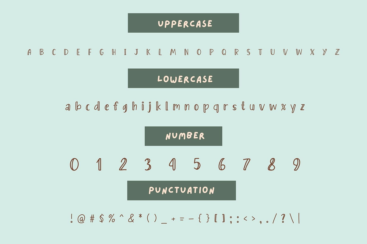 Gerardo is a cute handwritten font, a Handwritten Font by Brown Cupple (Photo 4 of 5)