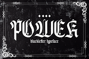 Power Blackletter Font, a Blackletter Font by 177Studio (Thumbnail 7 of 8)