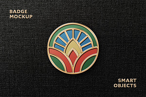 Enamel Pin Mockup, an Apparel Mockup by Design Squad