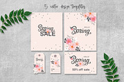 Spring Set - templates, lettering..., a Poster Template by Anna's Lettering (Thumbnail 6 of 7)