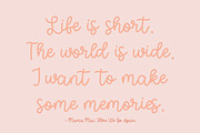 Dumpling Cute Script Font, a Script Font by The Creative Bix (Thumbnail 2 of 7)