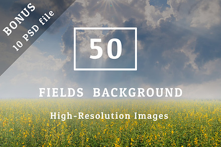50 Fields background Set 01