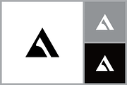 Letter A Initial Symbol, a Branding & Logo Template by quadrazo (Thumbnail 1 of 2)