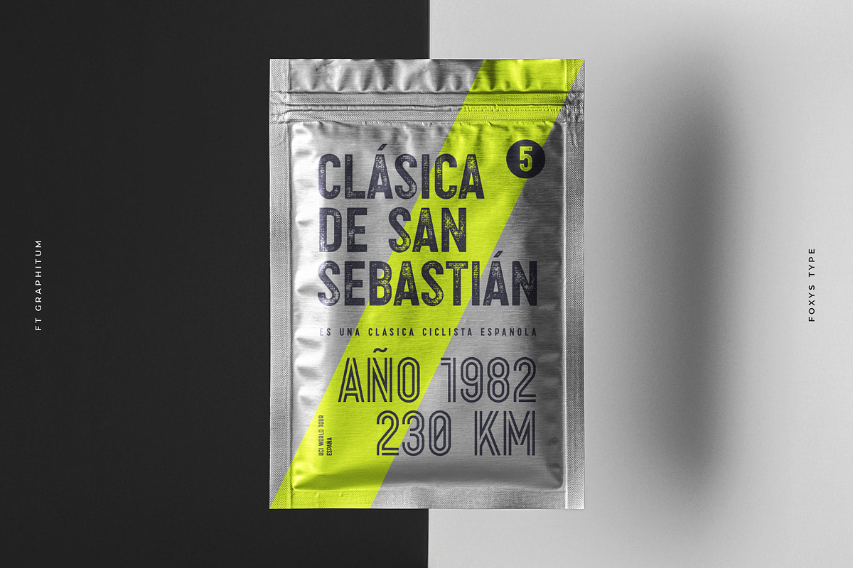 Graphitte Typeface, a Sans Serif Font by Foxys Type (Photo 5 of 11)