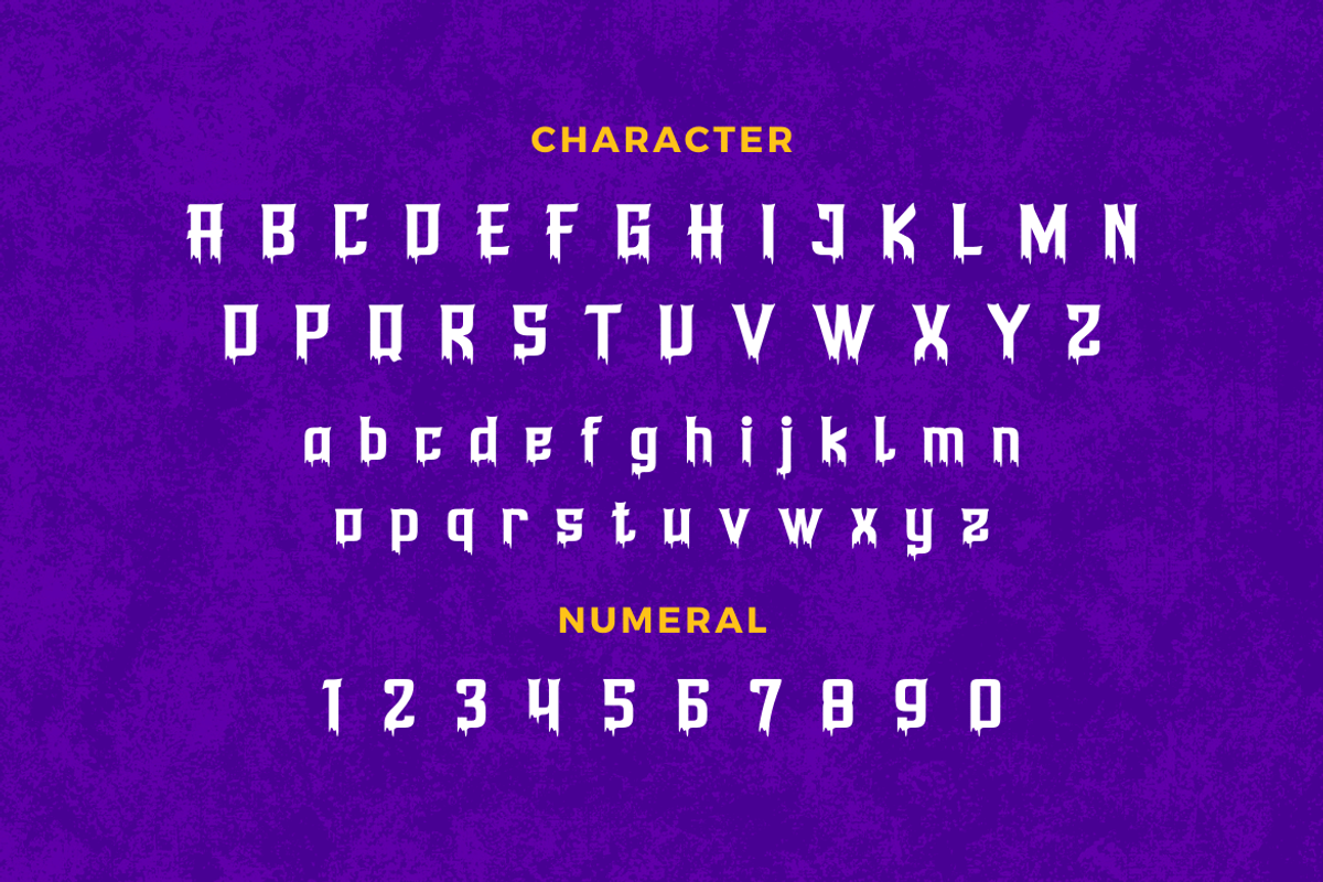 Anehik, a Font by twinstd (Photo 11 of 12)
