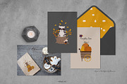 Happy Halloween Graphic Collection, an Animal Illustration by AlekseliArt (Thumbnail 2 of 10)
